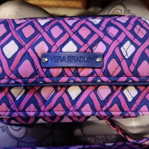 Vera Bradley Katalina Pink Crossbody Wallet Purse Pink Blue NWOT! AWESOME!!!!!